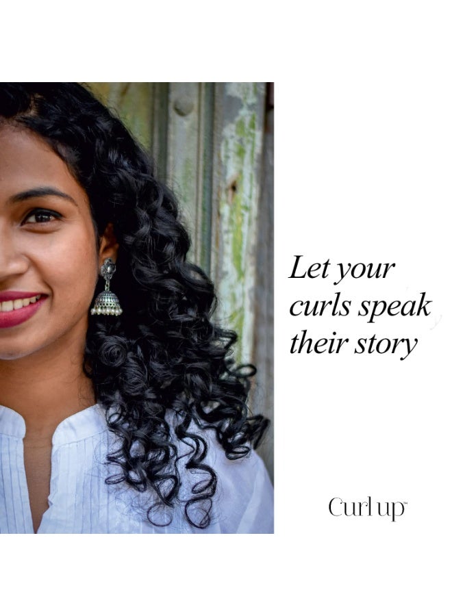 كيرل أب بلسم كيرل أب كيرل المرطب للشعر المجعد والمتموج | خالٍ من الكبريتات والبارابين والسيليكون - ٢٠٠ مل - Image 3