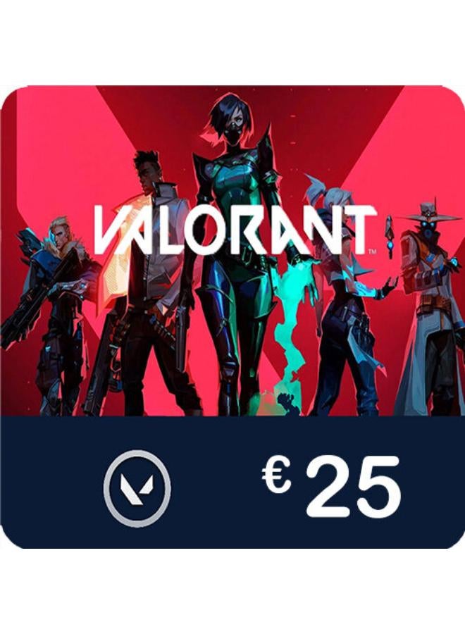 Valorant Gift Card - MENA Region 25 Euro