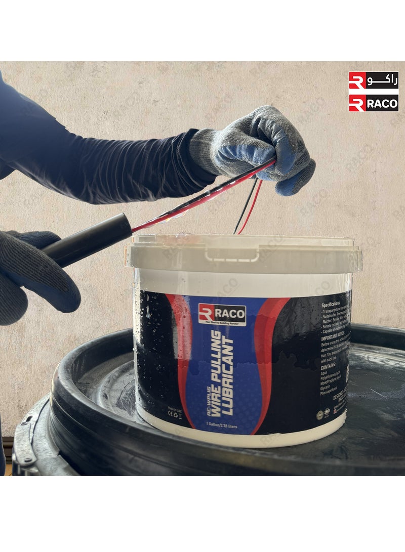 RACO Wire Pulling Lubricant for Electrical Work Smooth Wire Installation by RACO Solutions UK 1 Gallon - Image 3