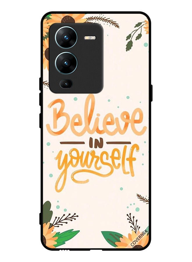 Covernex Protective Case Cover For vivo V25 Pro Believe In Yourself - Image 1