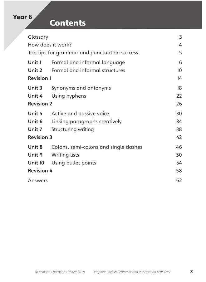 null - Pinpoint English Grammar and Punctuation Year 6: Photocopiable Targeted SATs Practice (age 10-11) - Image 1