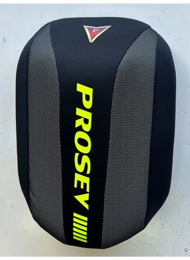 Ebakbak Motorcycle and Bicycle Ssc Soft Backpack Hard Model (Yellow Text) Motor Bag  - Image 1