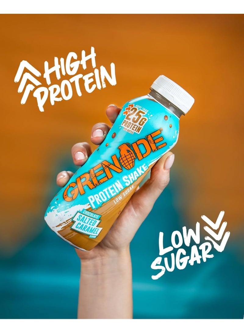 Grenade Protein Shake 330ml Salted Caramel Flavor Pack of 8 - Image 4