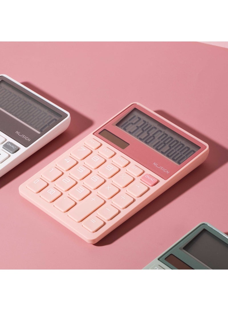 Deli 1-Piece Nusign Desktop Calculator Pink - Image 5
