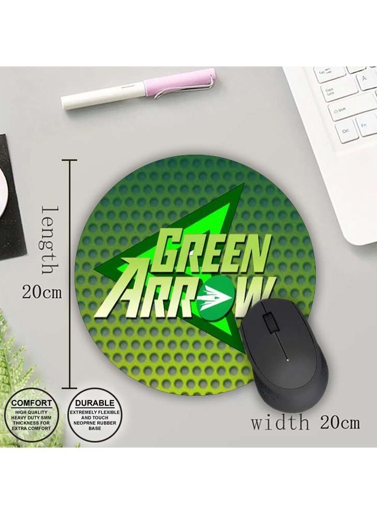Protective Printed Mouse Pad Round - Image 1