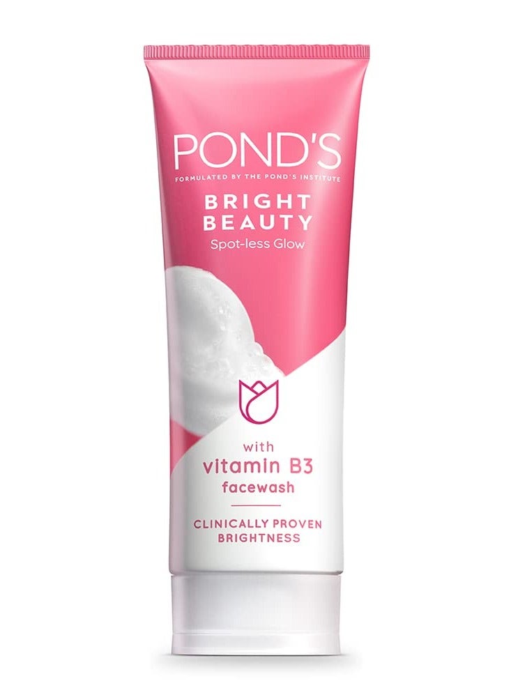 Pond's Bright Beauty Spot Less Fairness & Germ Removal Facewash 200 G - Image 1