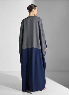 hayas closet Open Front Cape Sleeve Abaya  - Image 2