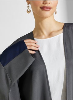 hayas closet Open Front Cape Sleeve Abaya  - Image 3