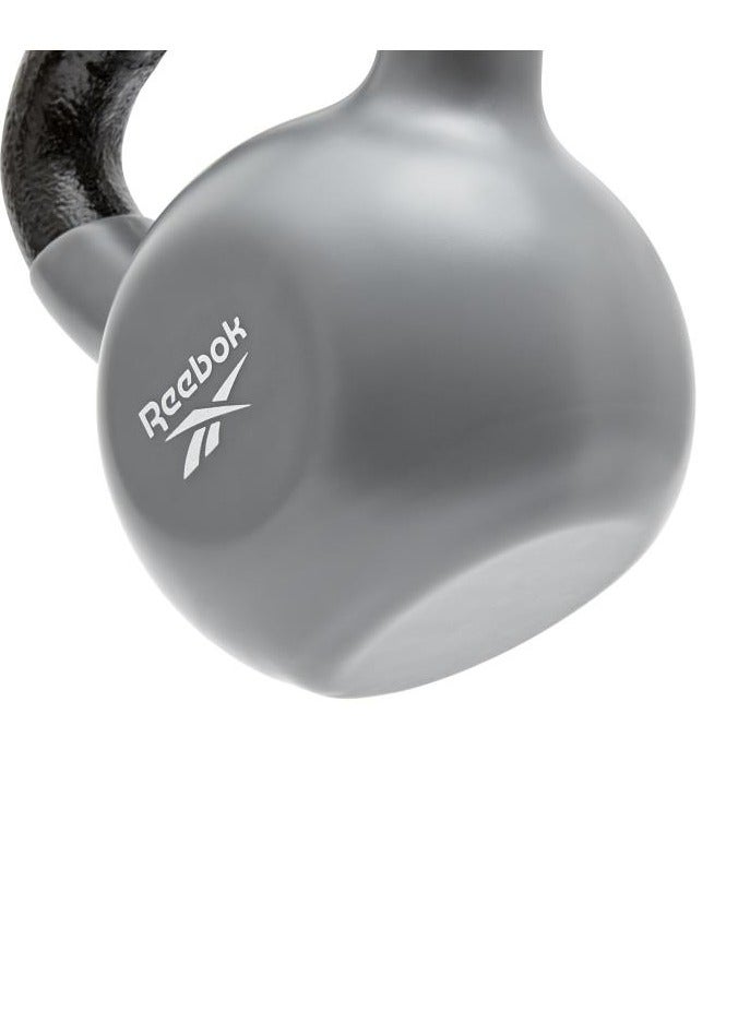 ريبوك كيتلبيل ريبوك مغلف بالفينيل 4 كجم / 9 رطل – وزن متين لتقوية العضلات بتصميم مريح - Image 5