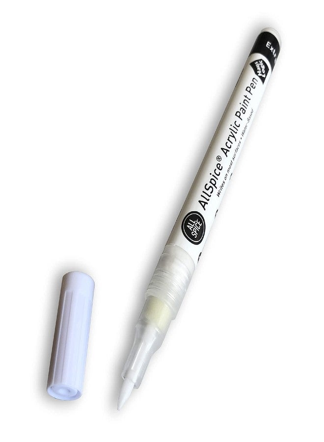 AllSpice Paint Pen, White, Extra-Fine Tipped (2-Pack) - Image 4