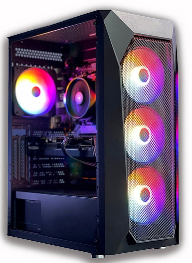 اكس اف اكس كمبيوتر الألعاب Comet - Intel Core i5 10400F - 8 جيجابايت 3200 رام - XFX RX 580s - 1 تيرابايت HDD - Image 1