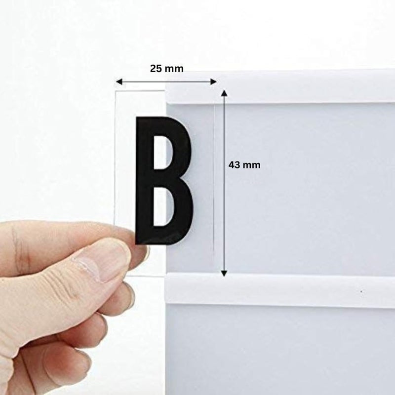 CHRONOS صندوق الضوء السينمائي - يعمل بالبطارية أو USB - أسود (أسود، A5) - Image 5