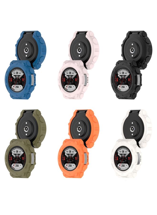 erorex For Amazfit T-Tex 2 Shockproof Tpu Protective Watch Case(Black) - Image 4