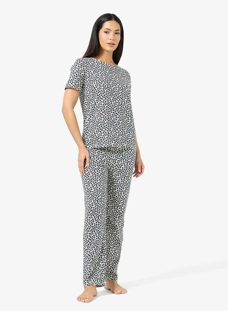 ريبلز مع نمشي Ladies Nightwear Set