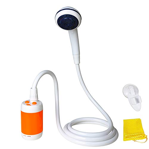 Iron Hammer Portable Shower Camp Shower Rechargeable Shower high Capacity 4800mAh Camping Shower pet Shower Model:ES01 - Image 1
