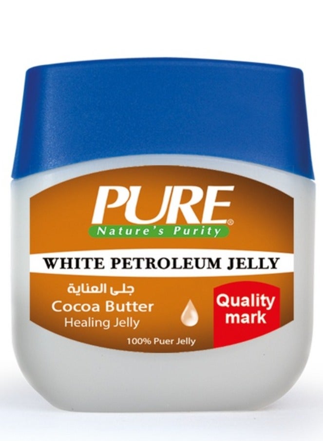 PURE White Petroleum Jelly Cocoa Butter 70 ml
