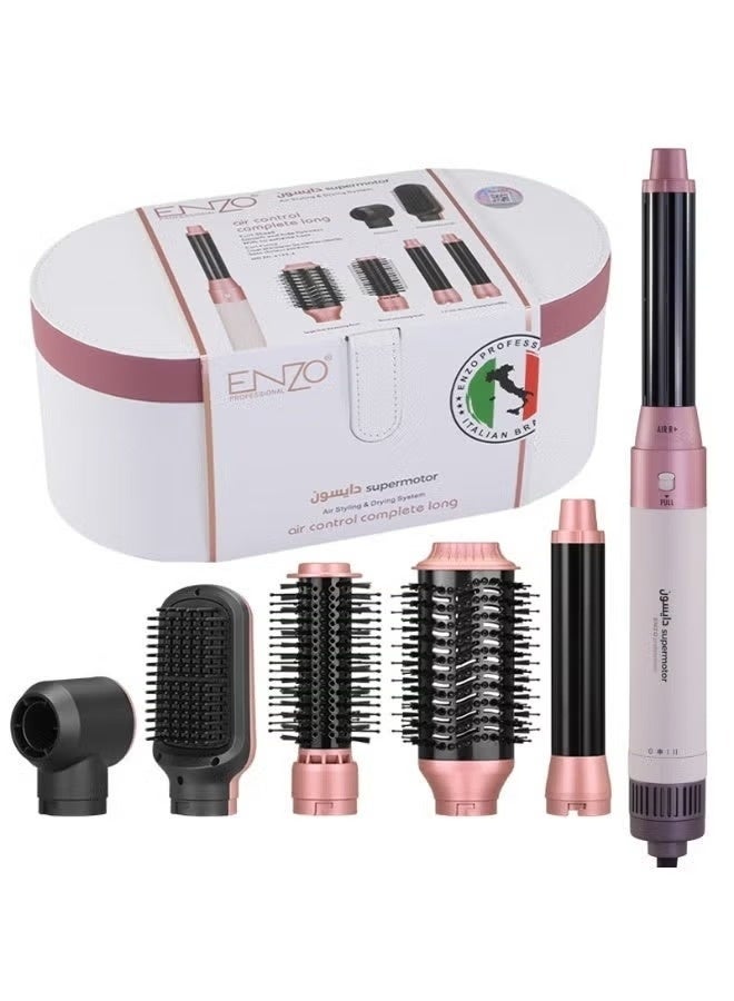 ENZO Professional 6-in-1 Hair Styler Set with Supersonic Airwrap Dryer and Ionic Technology, EN-4133 - Image 3