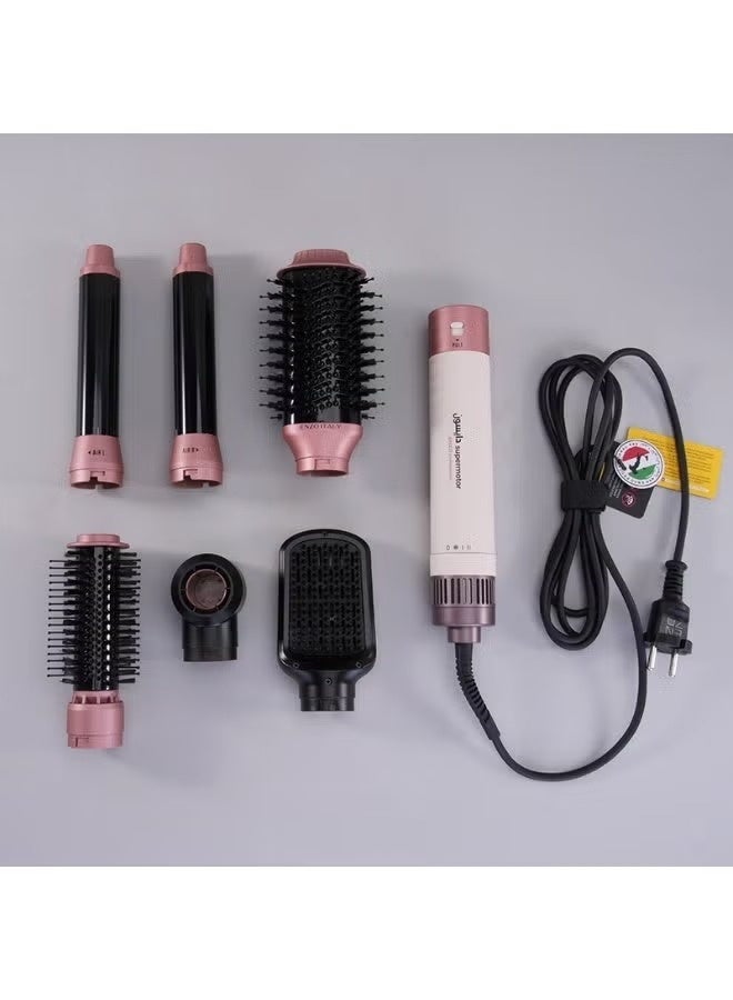 ENZO Professional 6-in-1 Hair Styler Set with Supersonic Airwrap Dryer and Ionic Technology, EN-4133 - Image 4