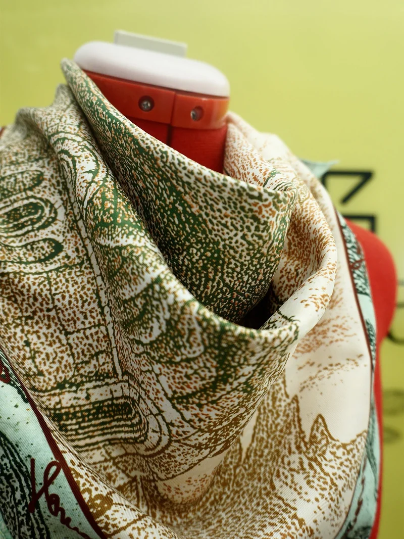 Janara Jones  Guardian Satin Twill Scarf for Women | Best Price UAE