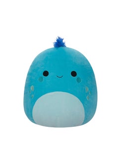 Squishmallows 16 inch Large Plush Dijimon Cyan Blue Iguana with Blue Hair Officially Licensed Kellytoy Plush Toy Colorful Soft Gift for Kids Girls & Boys Washable Squishy Stuff Toy Multicolor All Age  - Image 1
