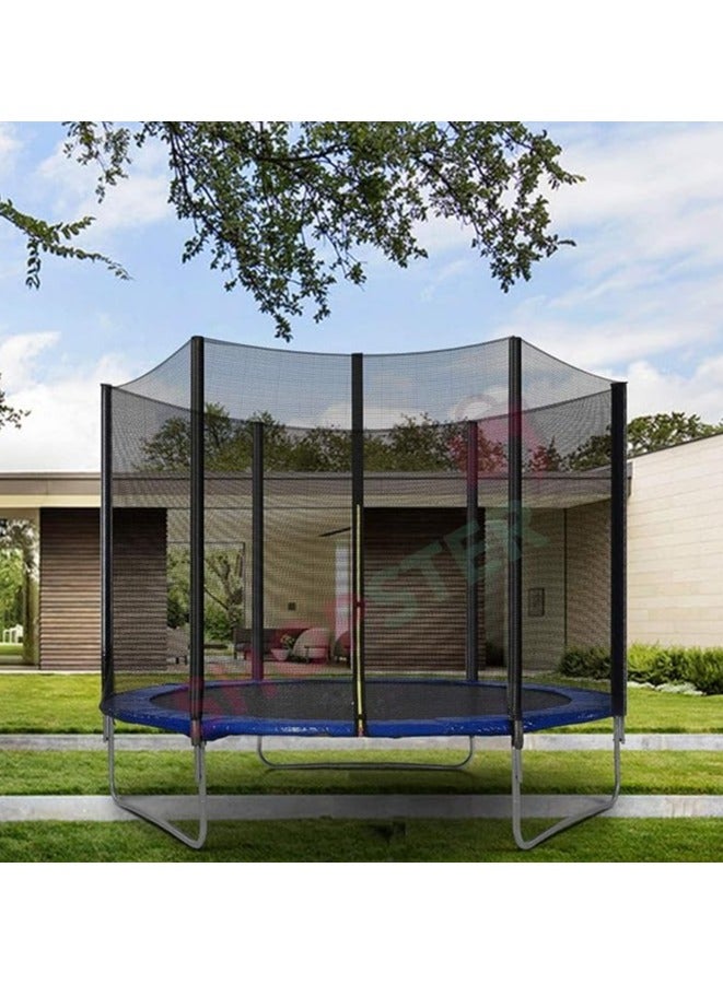 Generic Shopster 6 Feet Jumping Trampoline with Safety Net, Suitable for Both Kids & Adults, Indoor & Outdoor, Supports Weight Capacity of 120 Kgs (Dia -6ft) Extra Bounce - Image 1
