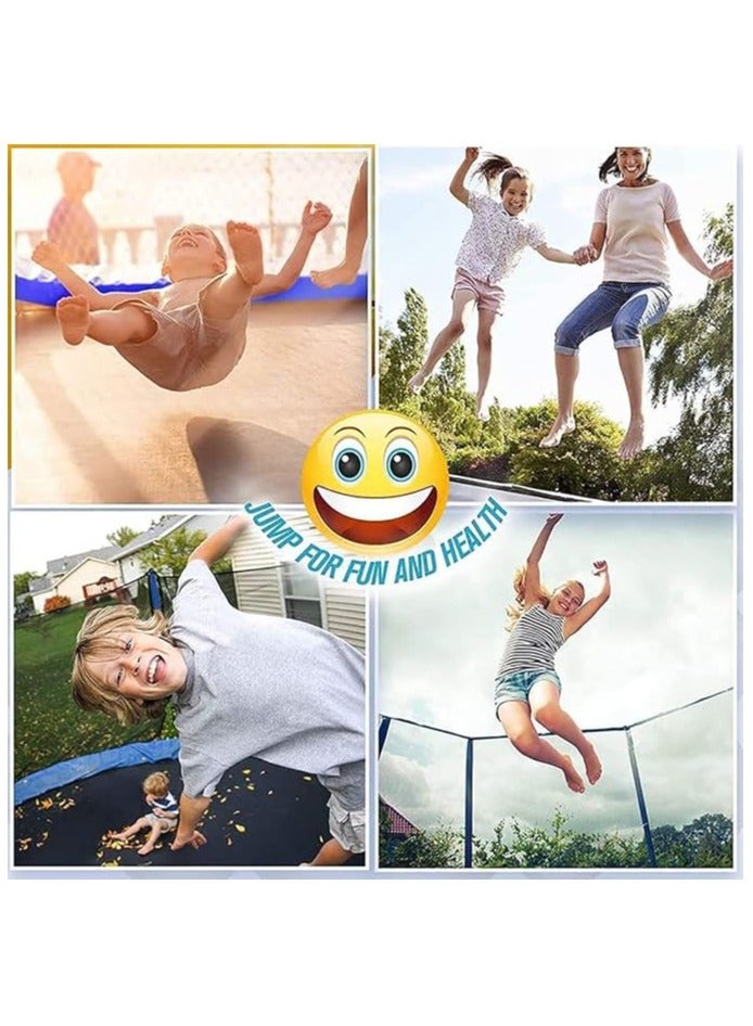 Generic Shopster 6 Feet Jumping Trampoline with Safety Net, Suitable for Both Kids & Adults, Indoor & Outdoor, Supports Weight Capacity of 120 Kgs (Dia -6ft) Extra Bounce - Image 3