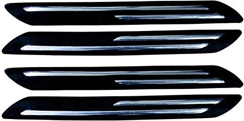Autofact Car Accessories - Bumper Protector with Double Chrome Strip - for Maruti Brezza - (Set of 4) - Image 3