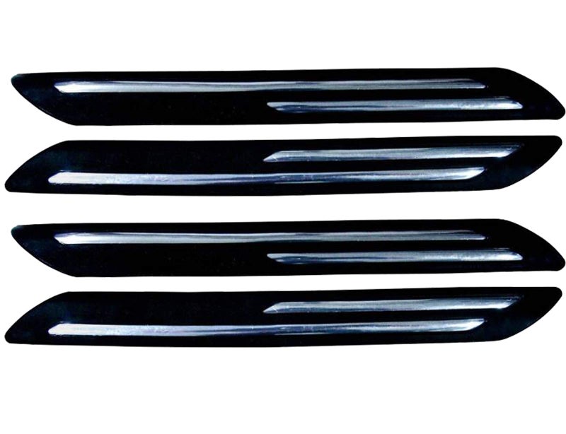 Autofact Car Accessories - Bumper Protector with Double Chrome Strip - for Maruti Brezza - (Set of 4) - Image 5
