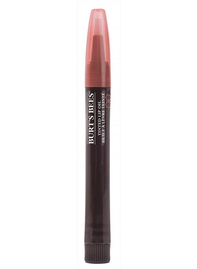 100 % Natural Moisturizing Tinted Lip Oil, Caramel Cloud - 1 Pen - Image 2