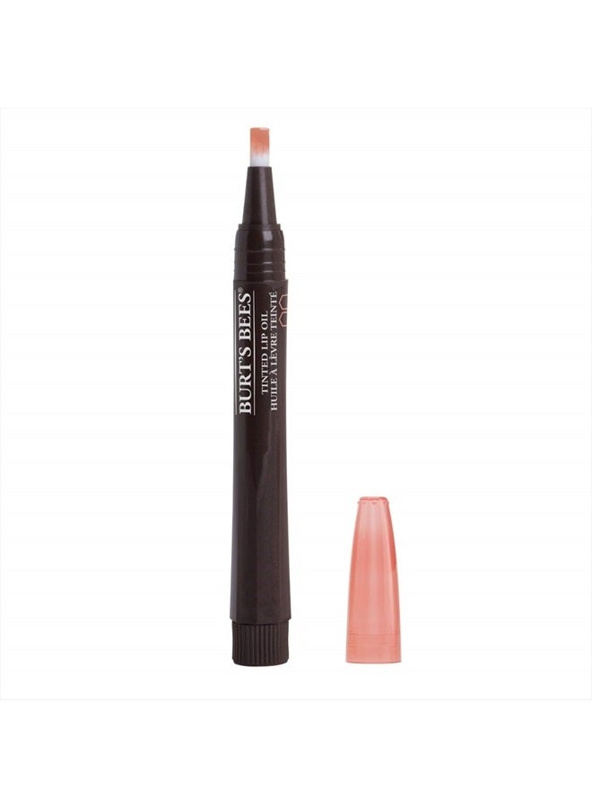 100 % Natural Moisturizing Tinted Lip Oil, Caramel Cloud - 1 Pen - Image 1