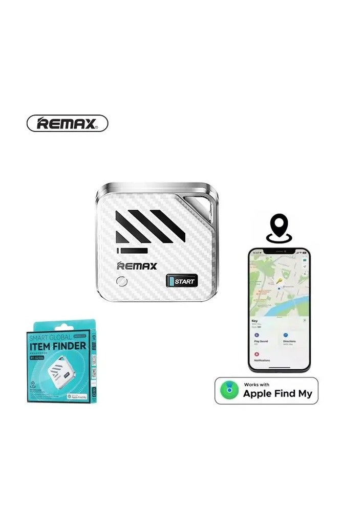 REMAX RT-G2306 Object Locator – Compatible with Apple Find My, Waterproof Tracker, Anti-Loss Bluetooth Finder for Keys, Bags, Wallet – White - Image 4