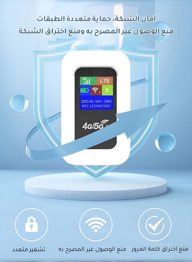 Portable 4G Router with Color Screen for Everyday Connectivity - Image 4