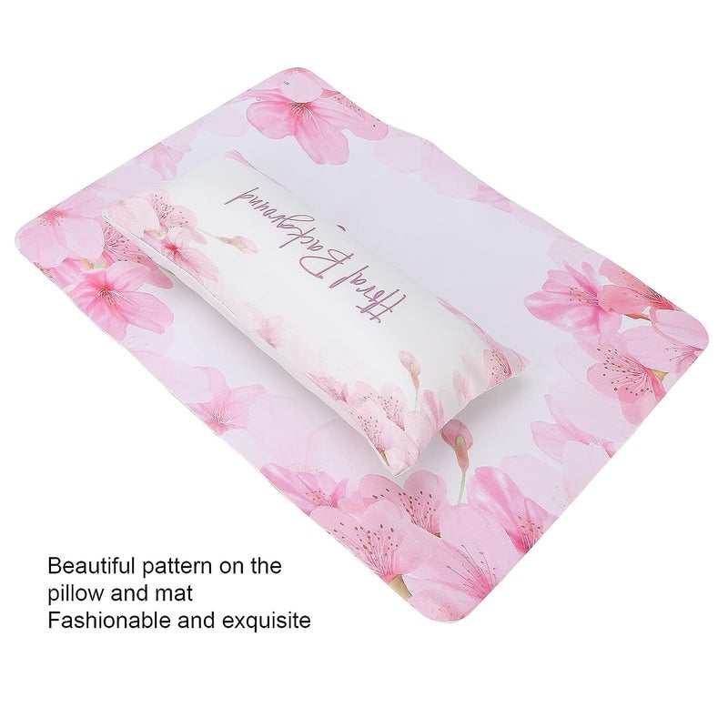 Ruby Face RUBYFACE Nail Art Hand Pillow Mat Set,Hand Cushion Pillow Rest PU Nail Hand Pillow Pad, Manicure Hand Rests Table Mat Nail Art Cushion Arm Rest Holder Pad Cushion for Salon Use - Image 5