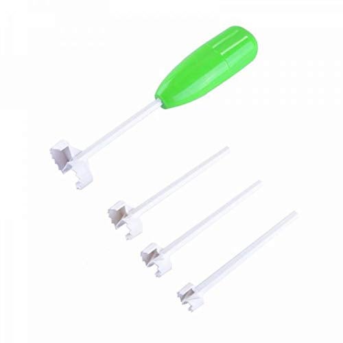 DHYANI E STORE DHYANI Vege Drill Spiral Cutter Device Corer Set of 4 Pcs  - Image 2