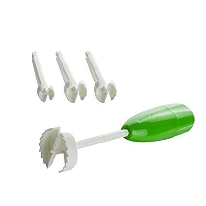 DHYANI E STORE DHYANI Vege Drill Spiral Cutter Device Corer Set of 4 Pcs  - Image 3