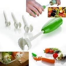 DHYANI E STORE DHYANI Vege Drill Spiral Cutter Device Corer Set of 4 Pcs  - Image 1