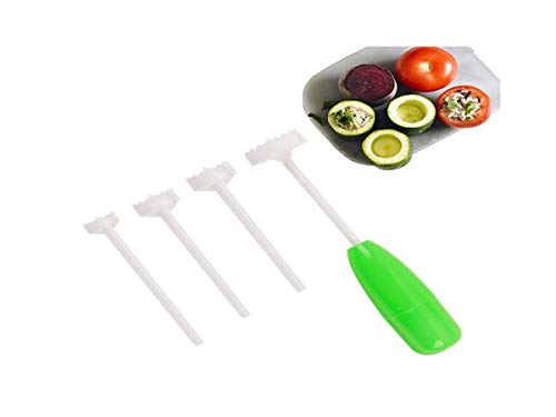 DHYANI E STORE DHYANI Vege Drill Spiral Cutter Device Corer Set of 4 Pcs  - Image 5