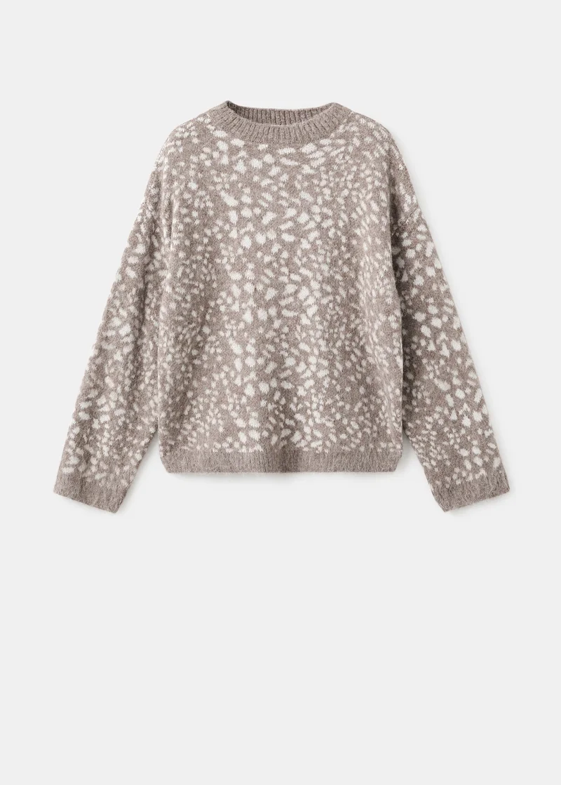 MANGO  Animal print sweater for Women | Best Price UAE