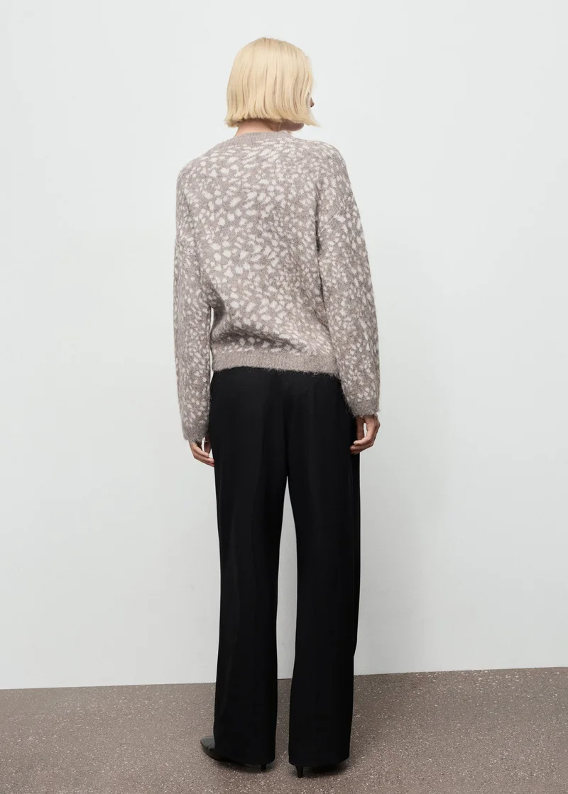 مانجو كنزة بطبعة حيوانات