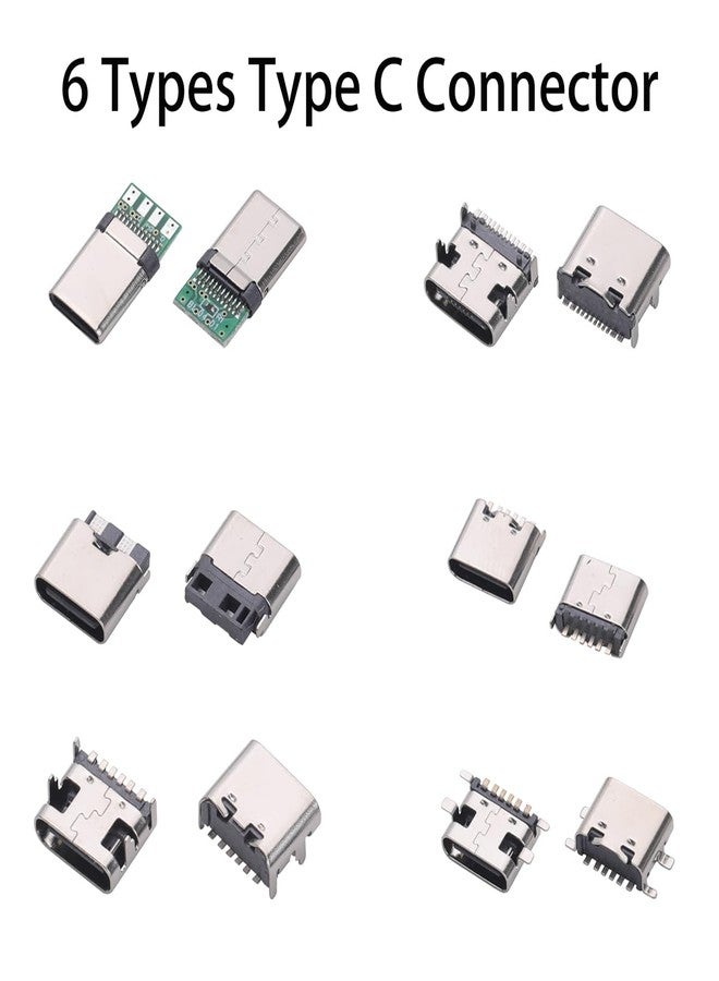 Teansic 180PCS Connector Assortment Kit - 16 Models (Micro USB, USB 2.0 Female, USB 3.0 Male, Type A, Type C, Mini Plug Sink Board) - Socket Plug Kit for Electronics, DIY, and Repairs - Image 3