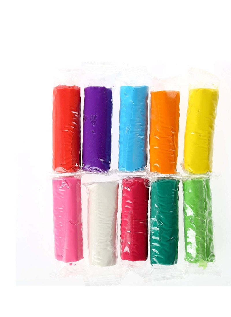 FABER-CASTELL - Faber-CastellMODELLING CLAY 250GM 10 COLORS X 25GM IN A PLASTIC BUCKET - Image 1