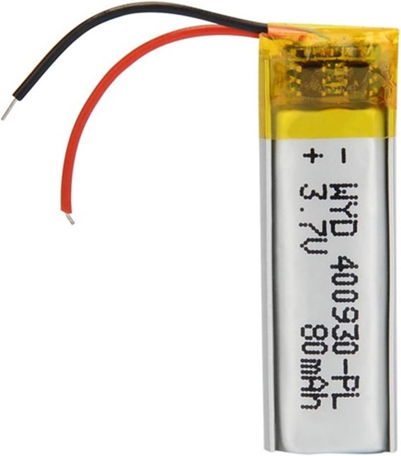 400930 80mah 3.7V 1PCS - Image 1
