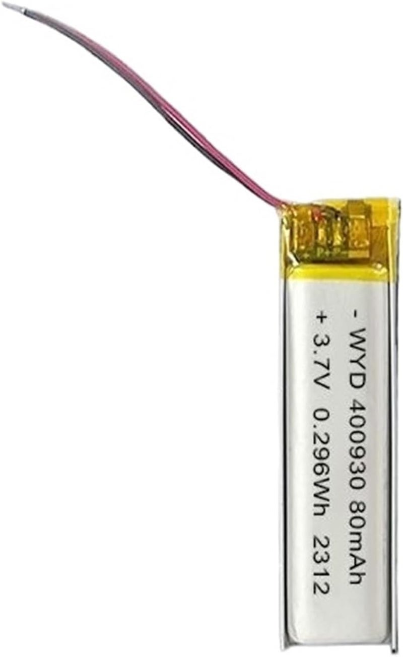 400930 80mah 3.7V 1PCS - Image 2