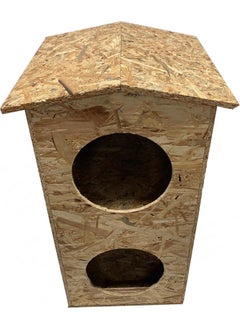 Cat House Outdoor Suitable Wooden Cat House Duplex Osb 66X39X32 cm - pzsku/ZF6C7FDD9252D0FCA94B8Z/45/_/1728630846/60dc941c-1f94-41c3-9693-8718185fb8cf