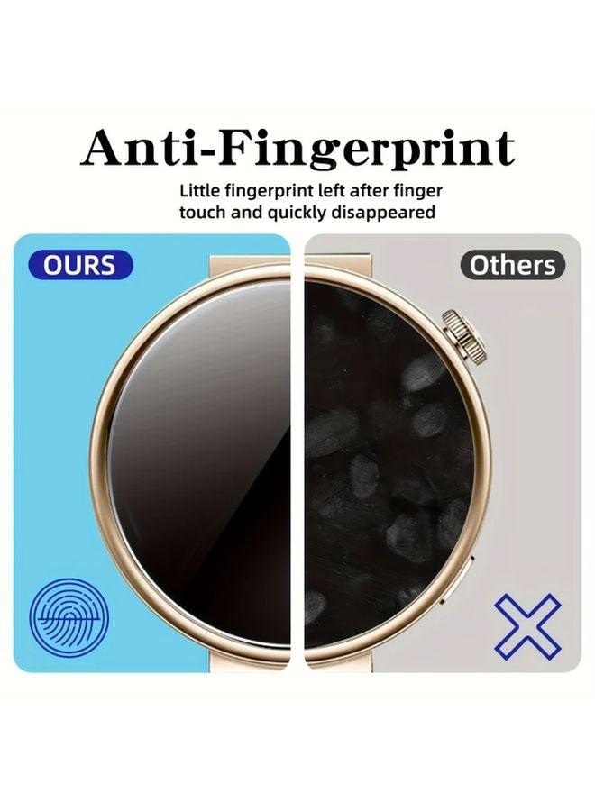 4pcs 31 5mm Round HD Anti Scratch Tempered Glass Screen Protector For Watches - Image 5