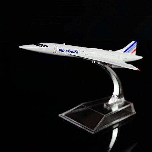 24-Hours The Air France F-BVFB Concorde Alloy Metal Souvenir Model Airplane - Image 2