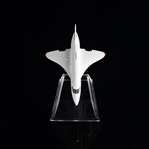 24-Hours The Air France F-BVFB Concorde Alloy Metal Souvenir Model Airplane - Image 3