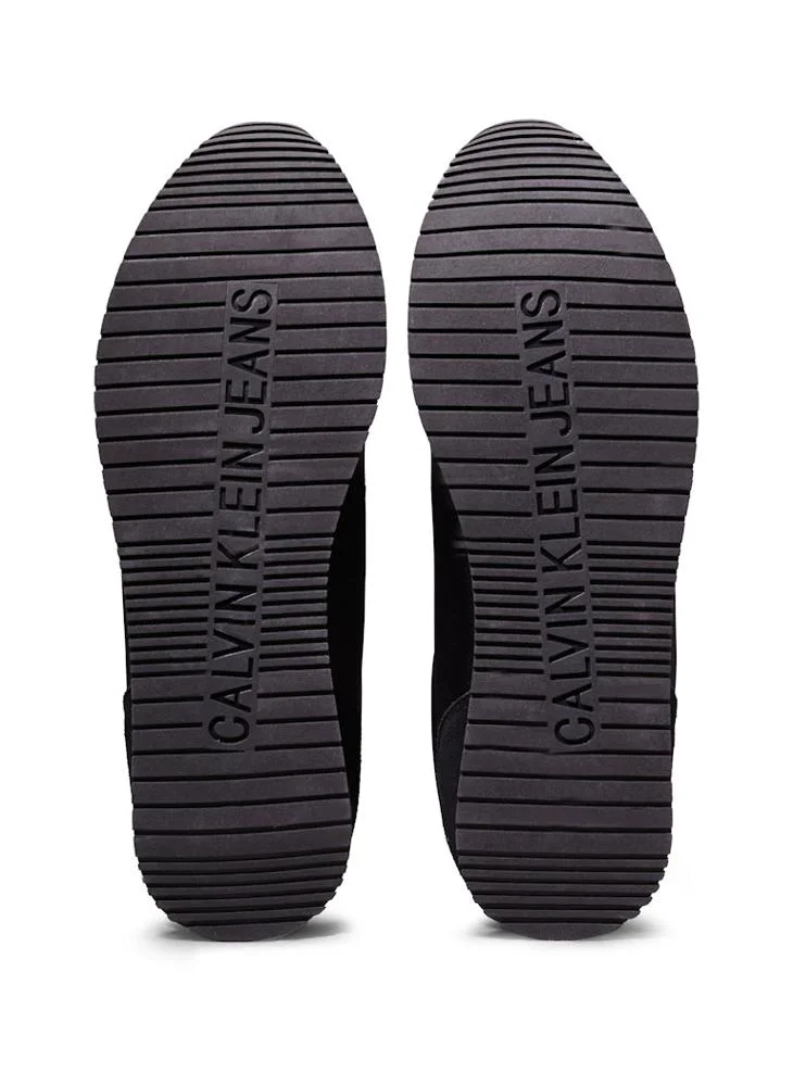 كالفن كلاين جينز Logo Detail Retro Low Top Lace Up Sneakers