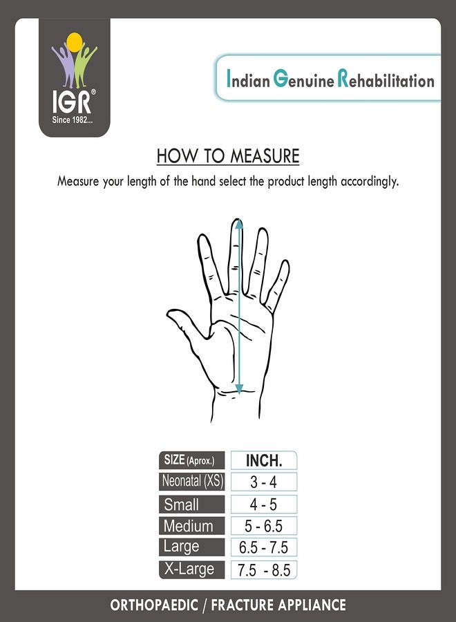 IGR جبيرة نصفية IGR COCK UP | متلازمة النفق الرسغي | تدلي الرسغ | جبيرة للنوم ليلاً ونهاراً | دعم للرسغ لتخفيف آلام التهاب الأوتار، والتهاب المفاصل، والكسور، والإصابات الرياضية | متوسط - Image 5