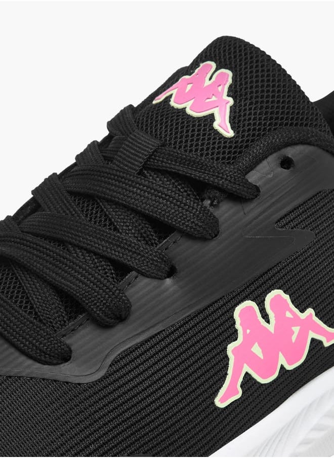 Kappa Women's Logo Detail Sneakers with Lace-Up Closure  - Image 4